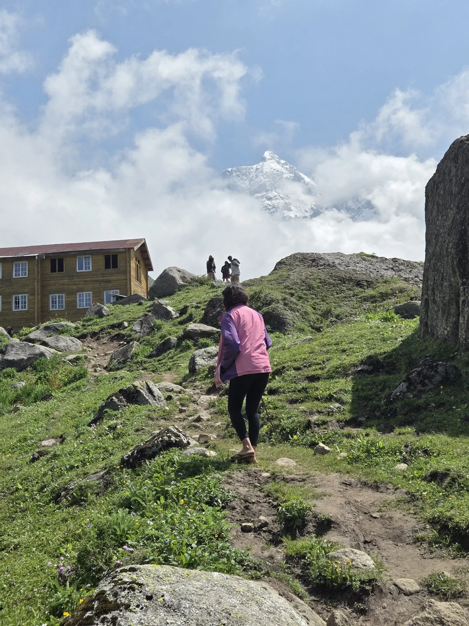 Aruha in the mountains